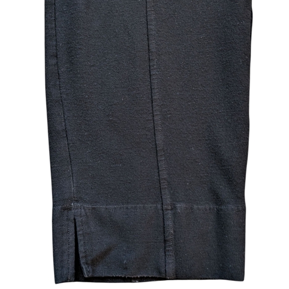 Eileen Fisher High Waist Slim Crop Black Washable Stretch Crepe Pant Women's XL - Picture 14 of 15